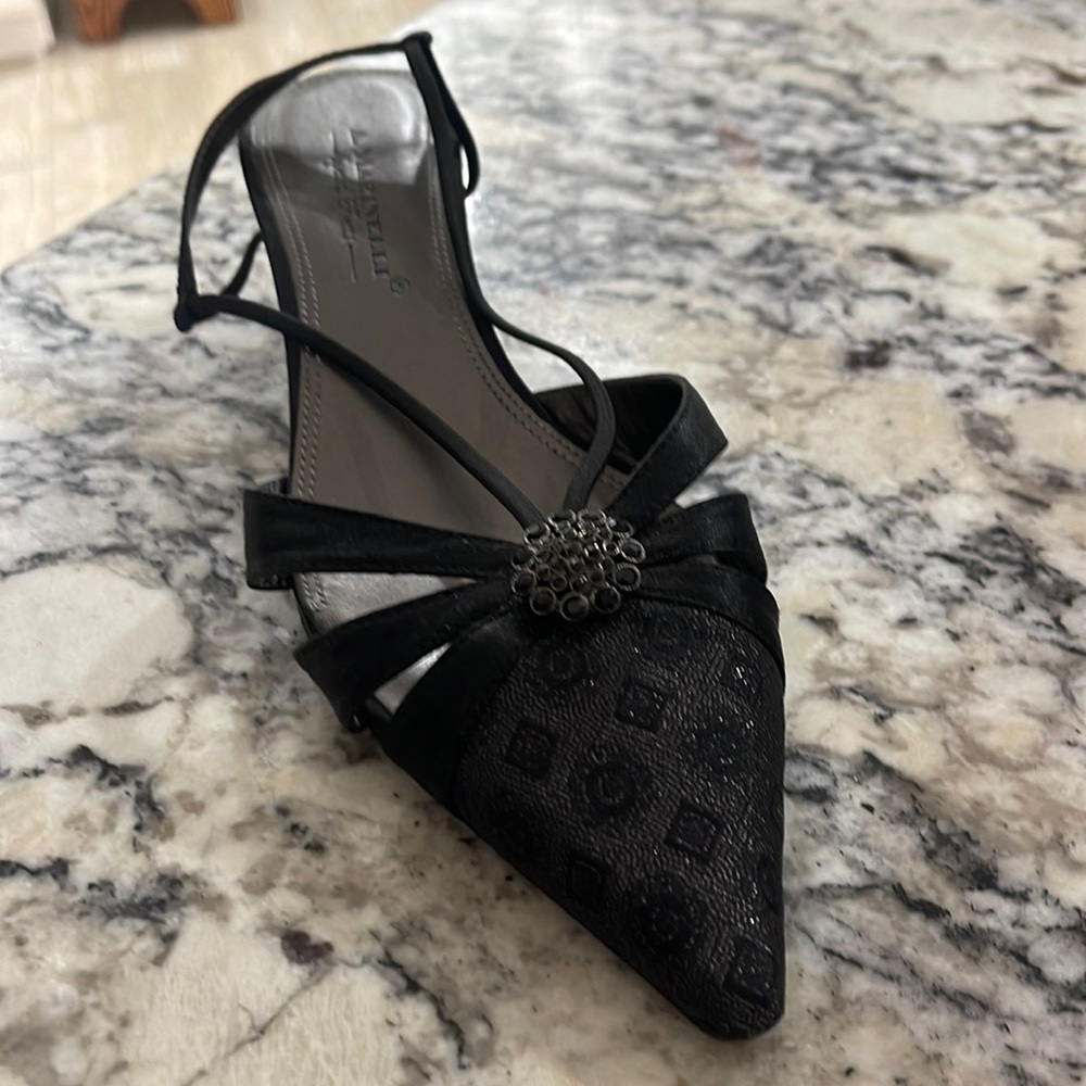 Black special occasion shoes